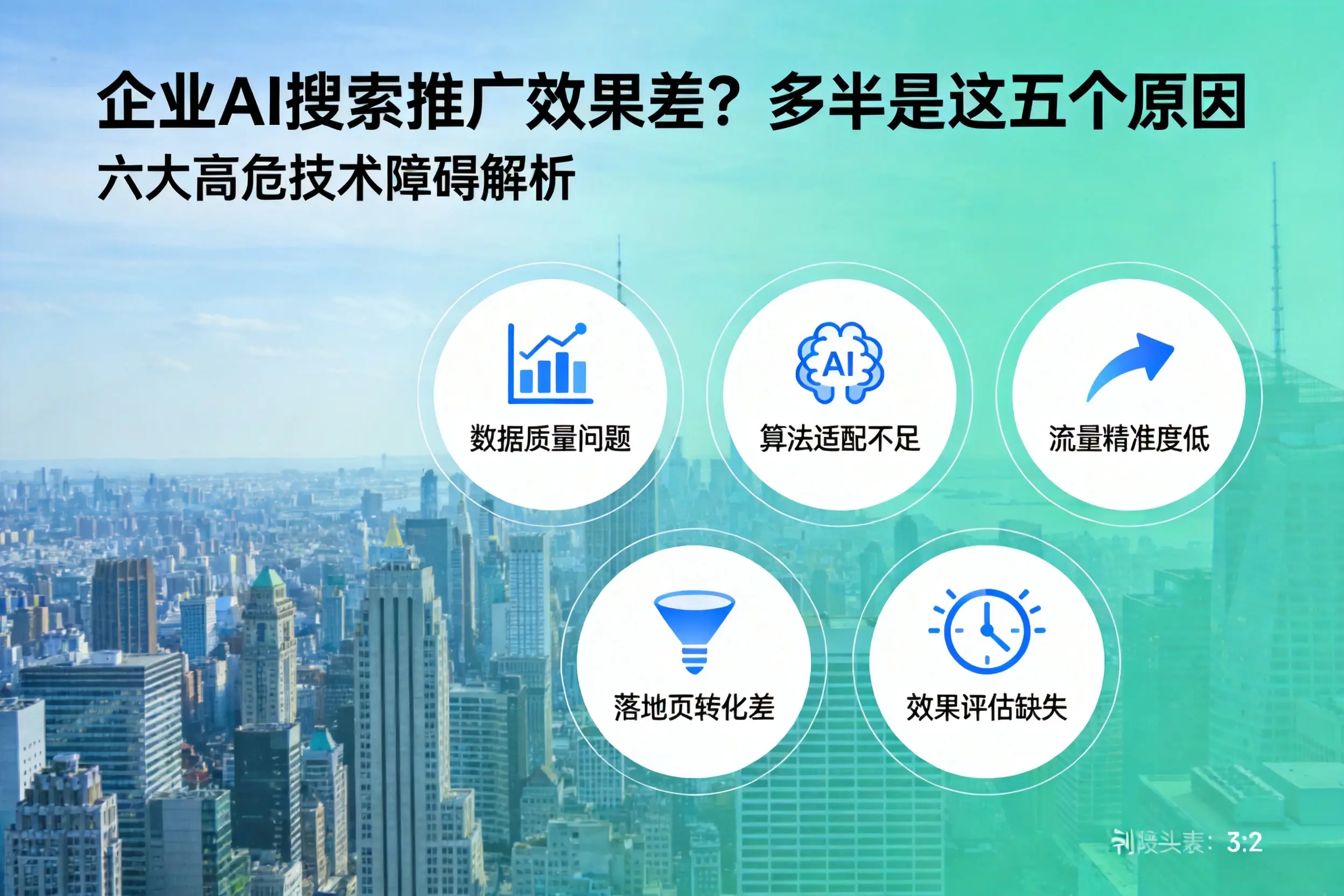 张店企业AI搜索推广效果差?多半是这五个原因